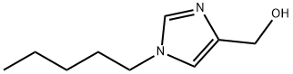 1H-Imidazole-4-methanol,1-pentyl-(9CI) Struktur