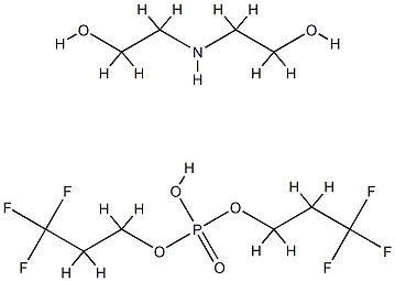 DEA-C8-18 PERFLUOROALKYLETHYL PHOSPHATE Struktur