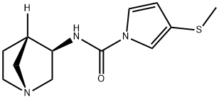 1H-Pyrrole-1-carboxamide,N-(1R,3R,4S)-1-azabicyclo[2.2.1]hept-3-yl-3- Struktur