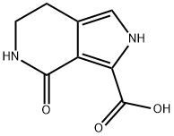 2H-Pyrrolo[3,4-c]pyridine-3-carboxylicacid,4,5,6,7-tetrahydro-4-oxo-(7CI,8CI) Struktur