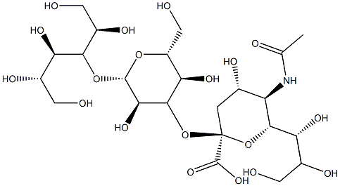 neuramin lactitol Struktur