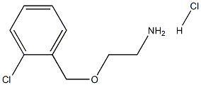 2-(2-CHLORO-BENZYLOXY)-ETHYLAMINE HYDROCHLORIDE Struktur