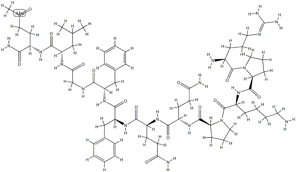 Substance P, sulfoxide- Struktur