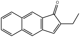 1H-Benz[f]inden-1-one,2-ethyl-(9CI) Struktur