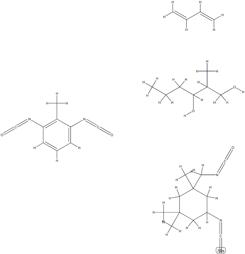 POLYETHYL POLYOL POLYMER WITH ISOPHORONE DIISOCYANATE) Struktur