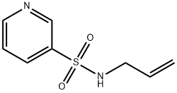 3-Pyridinesulfonamide,N-2-propenyl-(9CI) Struktur