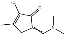 2-Cyclopenten-1-one,5-[(dimethylamino)methylene]-2-hydroxy-3-methyl-(9CI) Struktur