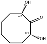 Cyclooctanone, 2,8-dihydroxy-, (2R,8S)-rel- (9CI) Struktur