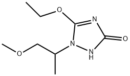 3H-1,2,4-Triazol-3-one,5-ethoxy-1,2-dihydro-1-(2-methoxy-1-methylethyl)-(9CI) Struktur