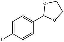 2-(4-Fluorophenyl)1,3-dioxolane Struktur