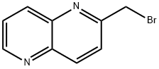 1,5-Naphthyridine,2-(bromomethyl)-(9CI) Struktur