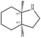 (3aR,7aR)-rel-octahydro-7a-Methyl-1H-Indole (Relative struc) Struktur