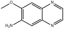 6-Quinoxalinamine,7-methoxy-(9CI) Struktur