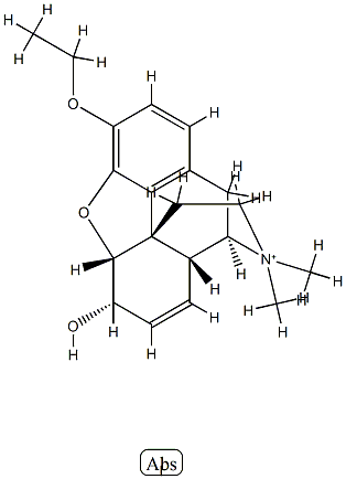 (5α,6α)-7,8-Didehydro-4,5-epoxy-3-ethoxy-6-hydroxy-17,17-dimethylmorphinaniumiodid