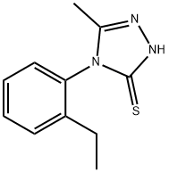 3H-1,2,4-Triazole-3-thione,4-(2-ethylphenyl)-2,4-dihydro-5-methyl-(9CI) Struktur