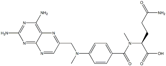 methotrexate-gamma-methylamide Struktur