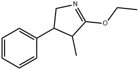 2H-Pyrrole,5-ethoxy-3,4-dihydro-4-methyl-3-phenyl-(9CI) Struktur