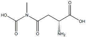 D-βAsp-Gly-OH Struktur