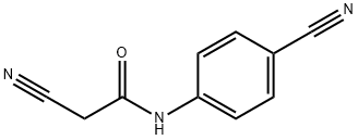 2-cyano-N-(4-cyanophenyl)acetamide Struktur