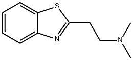 2-Benzothiazoleethanamine,N,N-dimethyl-(9CI) Struktur