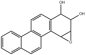 chrysene,2-diol-3,4-epoxide-1 Struktur