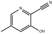 2-Pyridinecarbonitrile,3-hydroxy-5-methyl-(9CI) Struktur