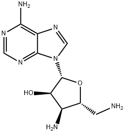 3',5'-Diamino-3',5'-dideoxyadenosine Struktur