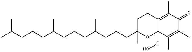 8-hydroperoxytocopherone Struktur