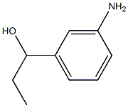 1-(3-aminophenyl)propan-1-ol Struktur