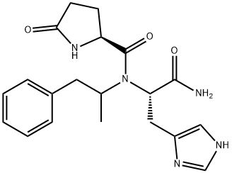 amphetamine, pGlu-His- Struktur