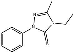 3H-1,2,4-Triazole-3-thione,4-ethyl-2,4-dihydro-5-methyl-2-phenyl-(9CI) Struktur