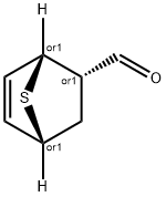 7-Thiabicyclo[2.2.1]hept-5-ene-2-carboxaldehyde, (1R,2S,4R)-rel- (9CI) Struktur