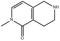 2,6-Naphthyridin-1(2H)-one,5,6,7,8-tetrahydro-2-methyl-(9CI) Struktur