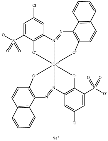 Trinatriumbis[5-chlor-2-hydroxy-3-[(2-hydroxy-1-naphthyl)azo]benzolsulfonato(3-)]cobaltat(3-)