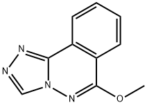 1,2,4-Triazolo[3,4-a]phthalazine,6-methoxy-(9CI) Struktur