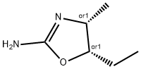 2-Oxazolamine,5-ethyl-4,5-dihydro-4-methyl-,(4R,5S)-rel-(9CI) Struktur