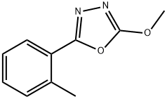 1,3,4-Oxadiazole,2-methoxy-5-(2-methylphenyl)-(9CI) Struktur