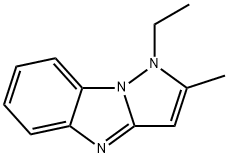 1H-Pyrazolo[1,5-a]benzimidazole,1-ethyl-2-methyl-(9CI) Struktur