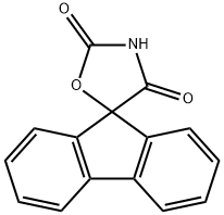 fluorene-9-spiro-5'-oxazolidinedione Struktur