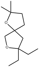 1,7-Dioxaspiro[4.4]nonane,8,8-diethyl-2,2-dimethyl-(9CI) Struktur