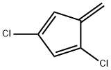 1,3-Cyclopentadiene,1,3-dichloro-5-methylene-(9CI) Struktur