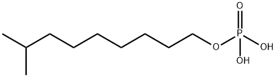 Phosphoric acid dihydrogen isodesyl ester Struktur