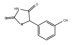 5-(3-HYDROXYPHENYL)IMIDAZOLIDINE-2,4-DIONE Struktur