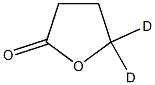 -Butyrolactone-5,5,-d2 Struktur