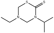 2H-1,3,5-Thiadiazine-2-thione,5-ethyltetrahydro-3-(1-methylethyl)-(9CI) Struktur