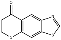 8H-Thiopyrano[3,2-f]benzothiazol-8-one,6,7-dihydro-(8CI) Struktur