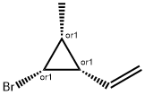 Cyclopropane, 1-bromo-2-ethenyl-3-methyl-, (1R,2S,3R)-rel- (9CI) Struktur