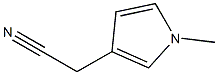 1H-Pyrrole-3-acetonitrile,1-methyl-(9CI) Struktur