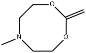 4H-1,3,6-Dioxazocine,tetrahydro-6-methyl-2-methylene-(9CI) Struktur