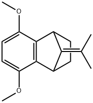 Benzonorbornene, 9-isopropylidene-1,4-dimethoxy- Struktur